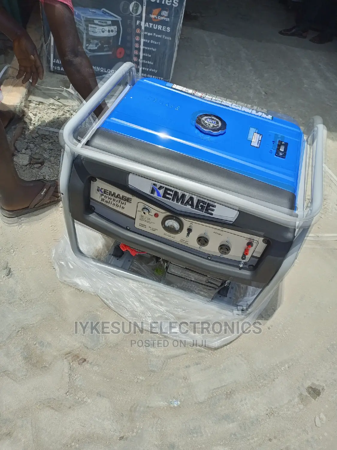 New 10kva Kemage Petrol Generator 100%Copper Coil