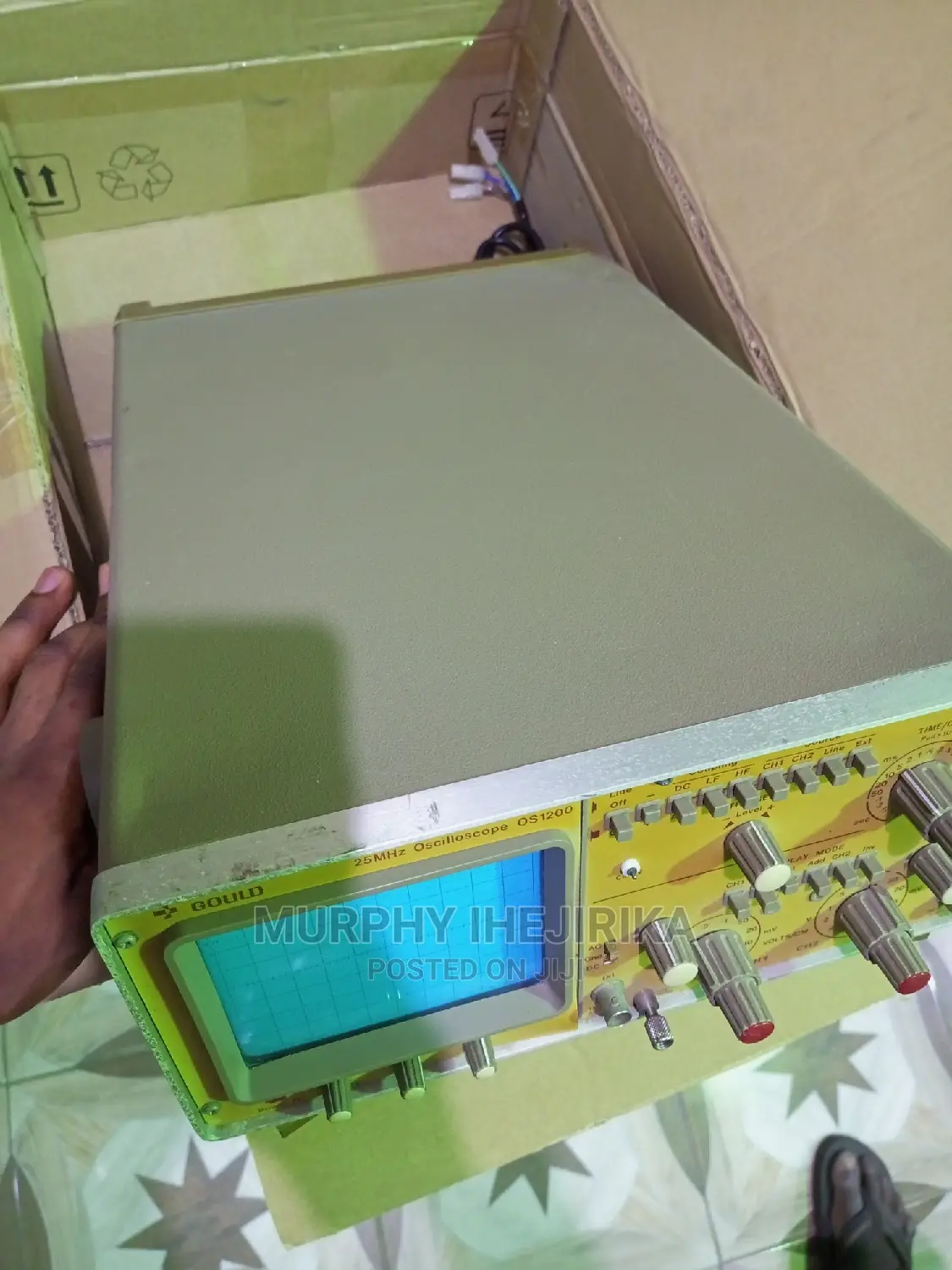 UK Used Very Neat 25mhz Oscilloscope Gould Os1200