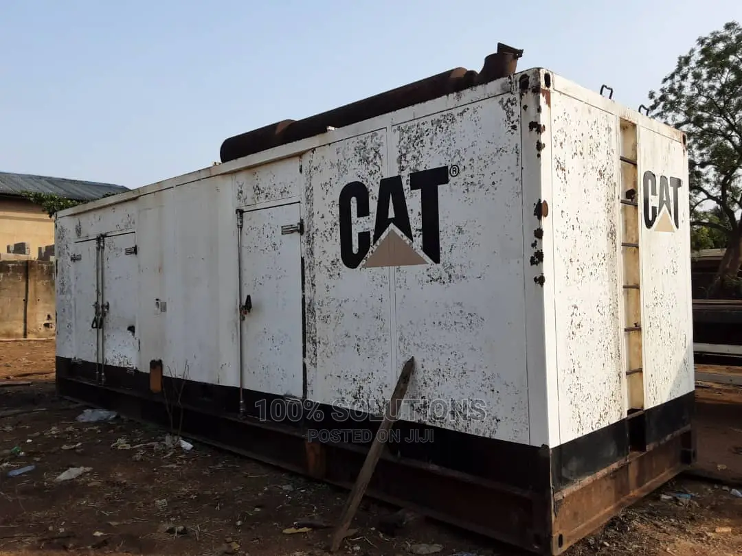 1000KVA CAT Engine Sound Proof Generator,100 Running Hrs