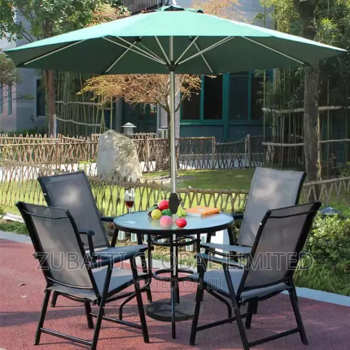 Patio Chairs / Garden Chairs / Outdoor Chair Wt Sun Umbrella