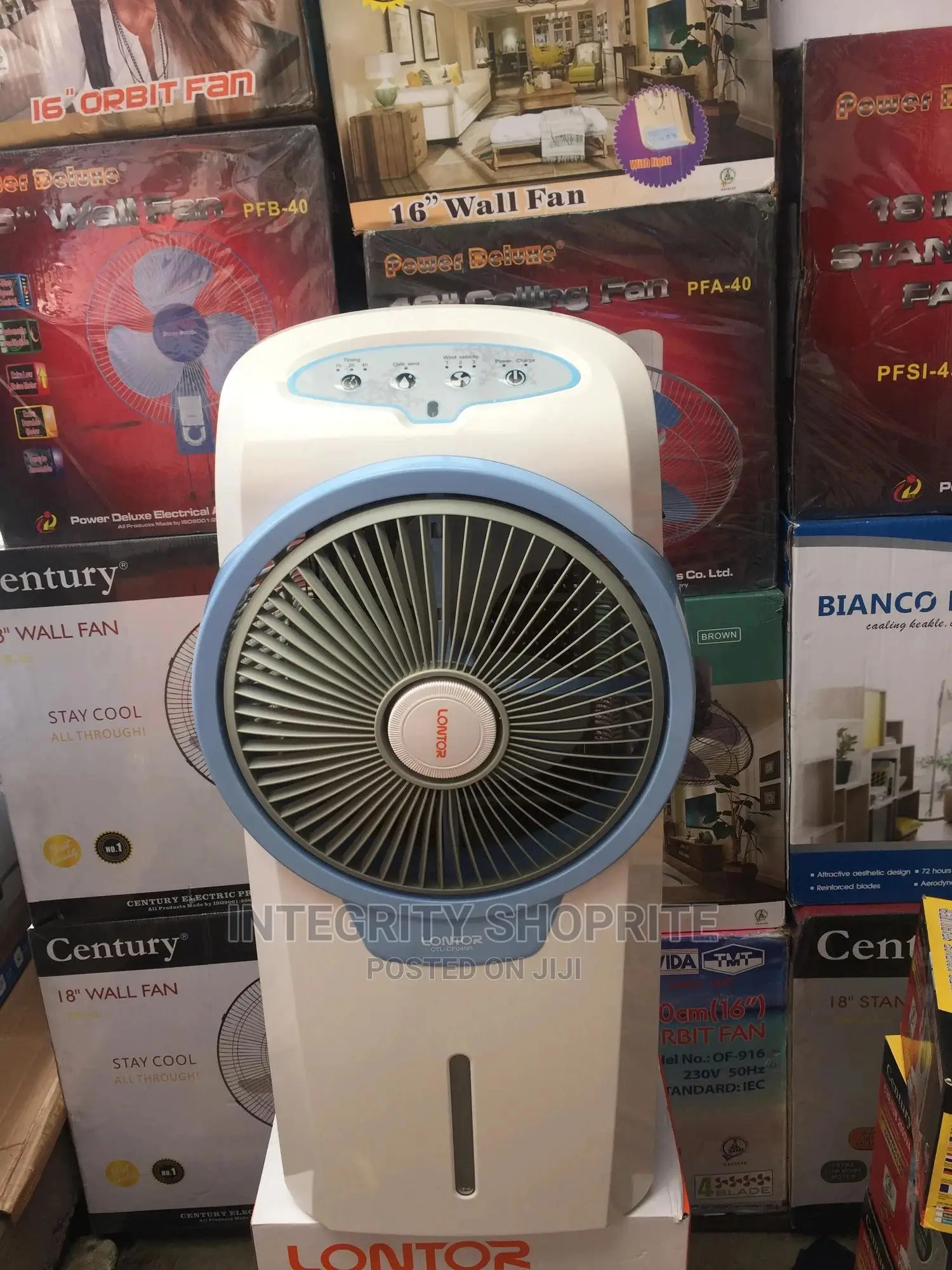 Lontor Rechargeable Air Cooler [Water Fan]