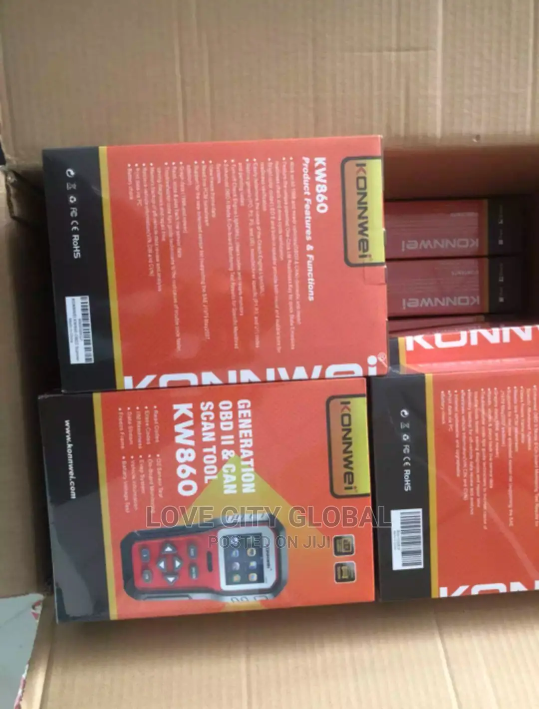 Konnwei Kw860 OBD Ii Diagnostic Tool Car Scanner Kw 860 Obd2
