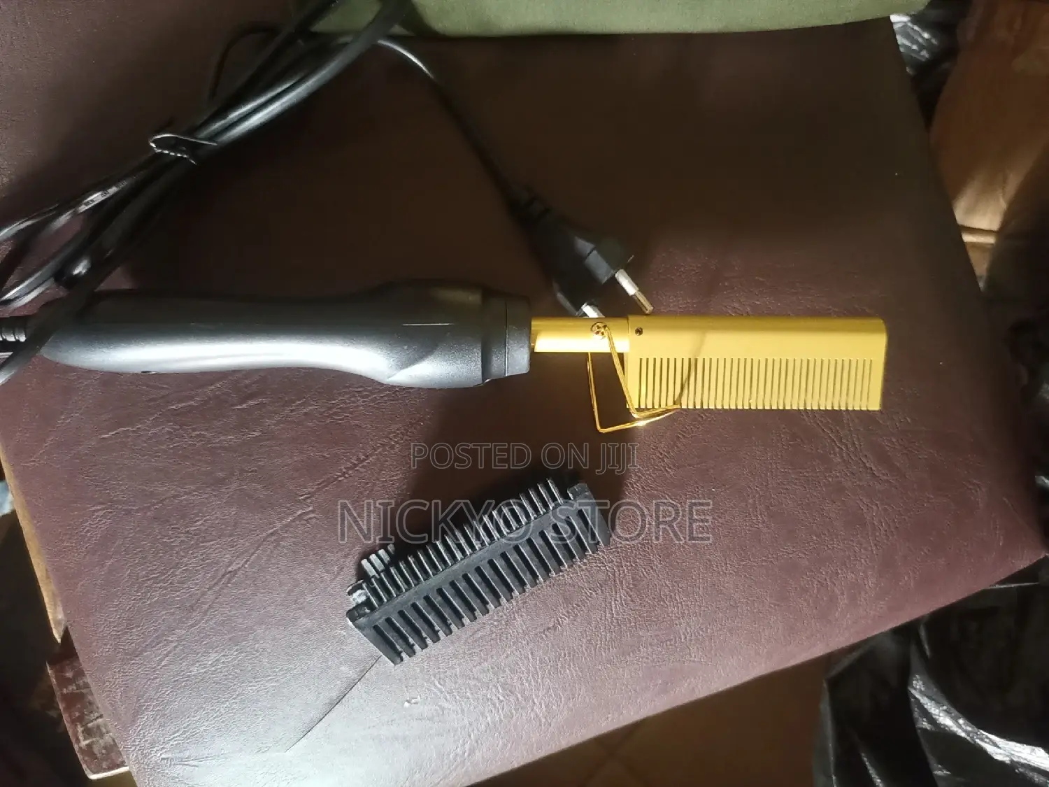 Electric Comb Hair Straightener