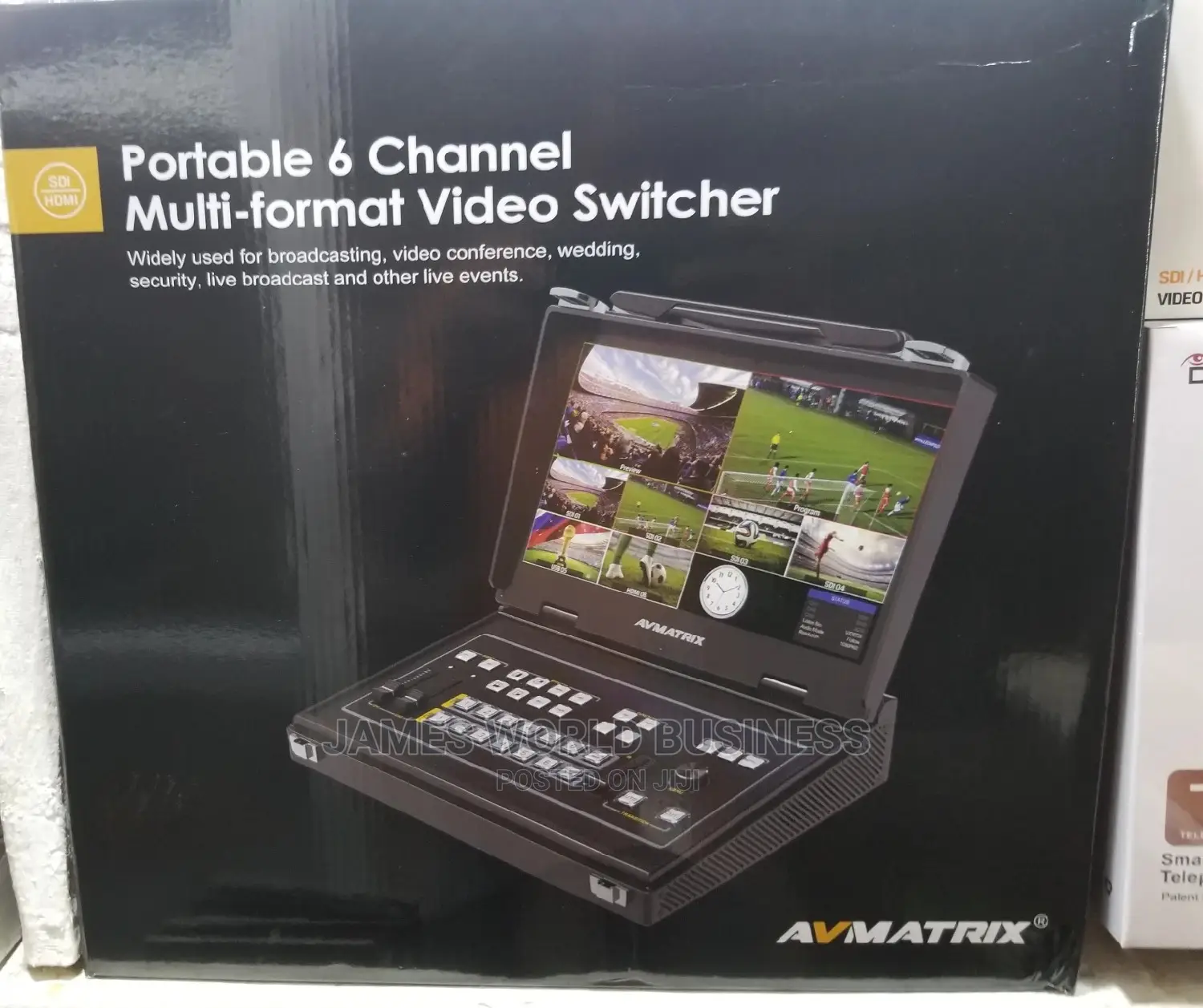 Av Matrix Pvs0613u 6 Channels Video Mixer