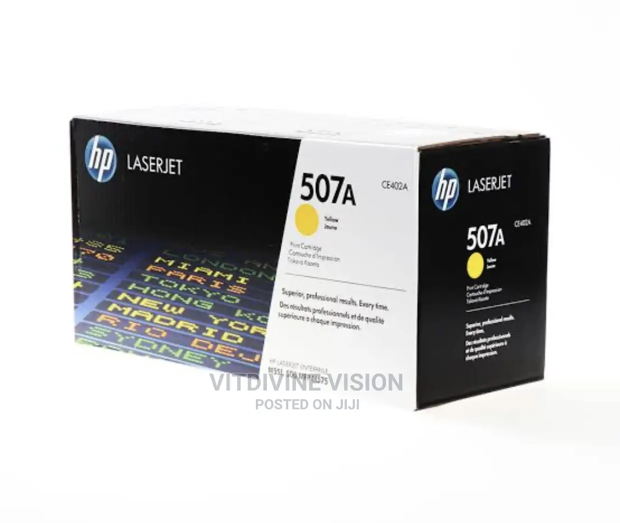 Hp 507a Yellow Toner/Hp M551,500 MFP M575 Printer