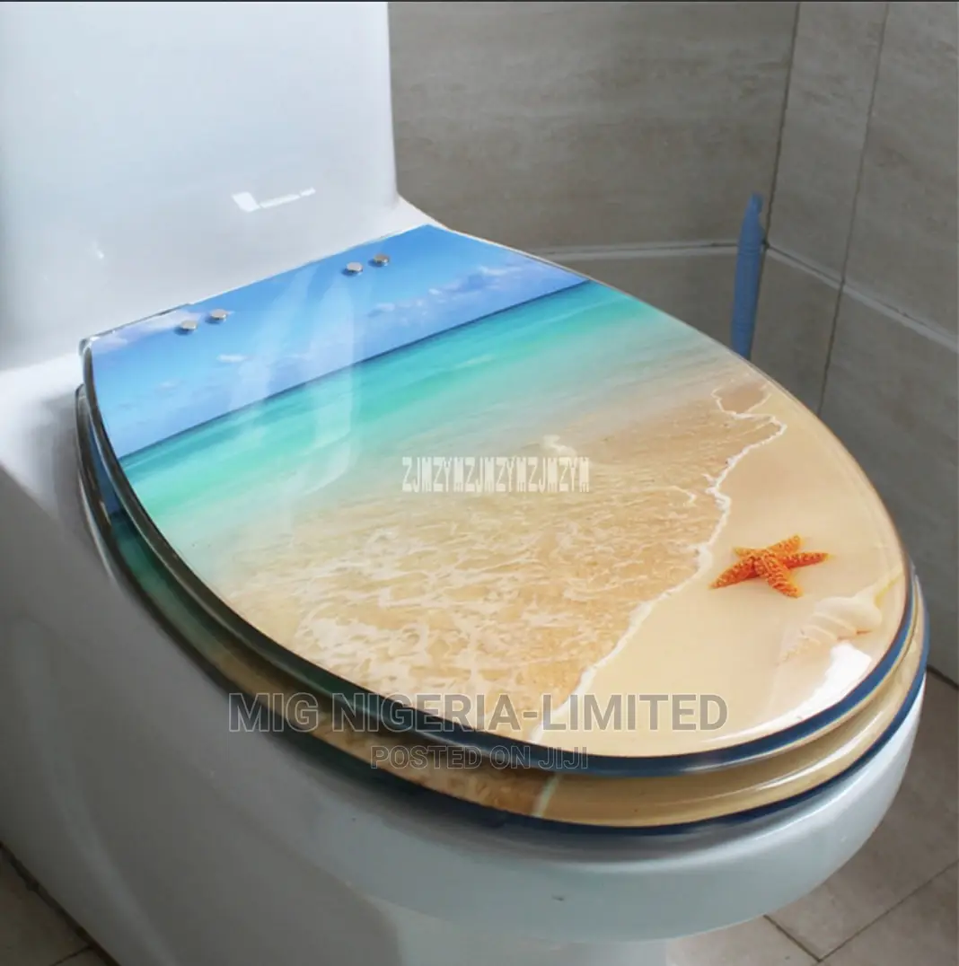 Plastic Character Toilet Seat Cover
