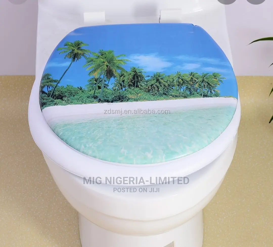 Plastic Character Toilet Seat Cover