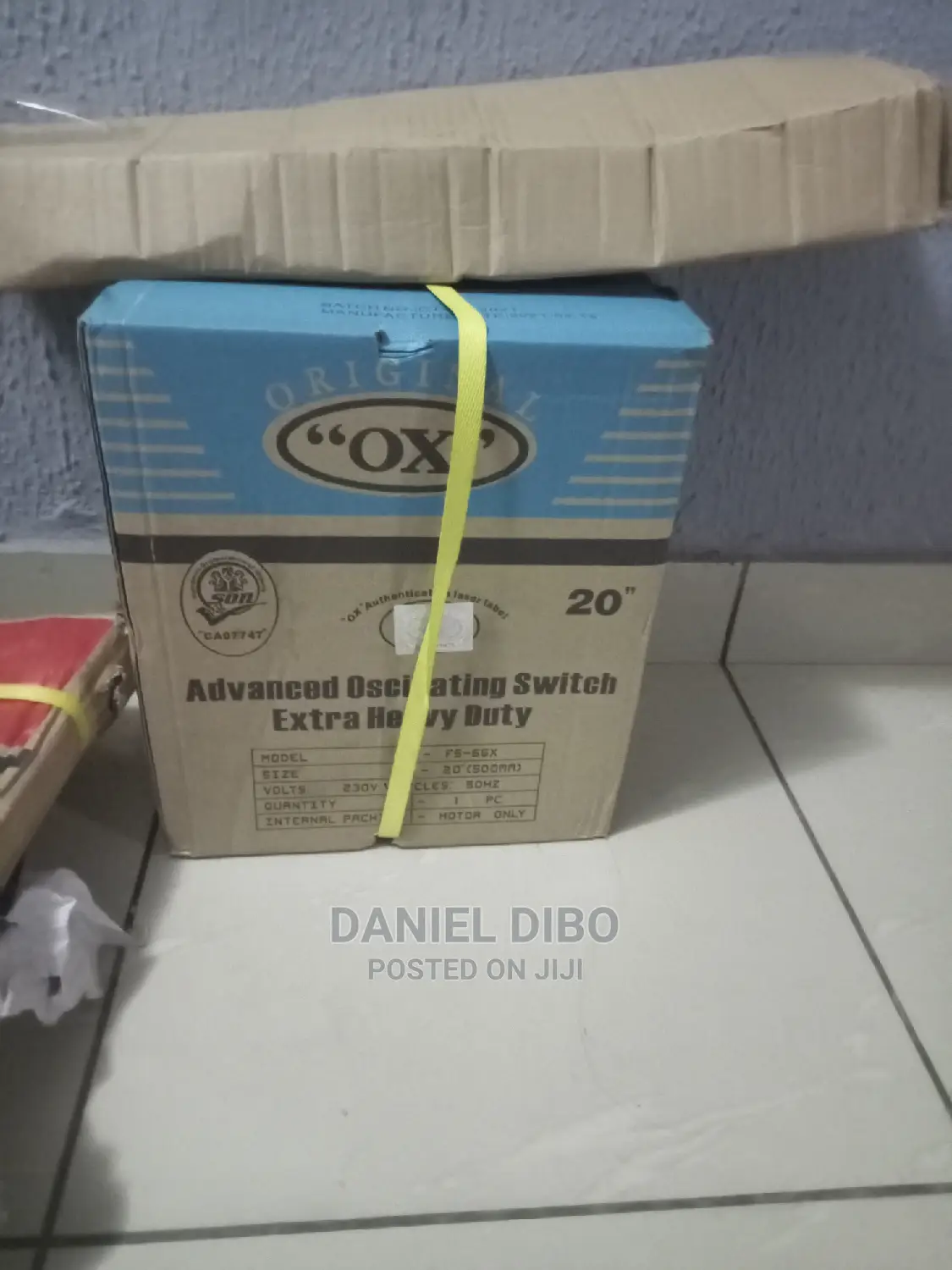 Ox Standing Fan 20inches