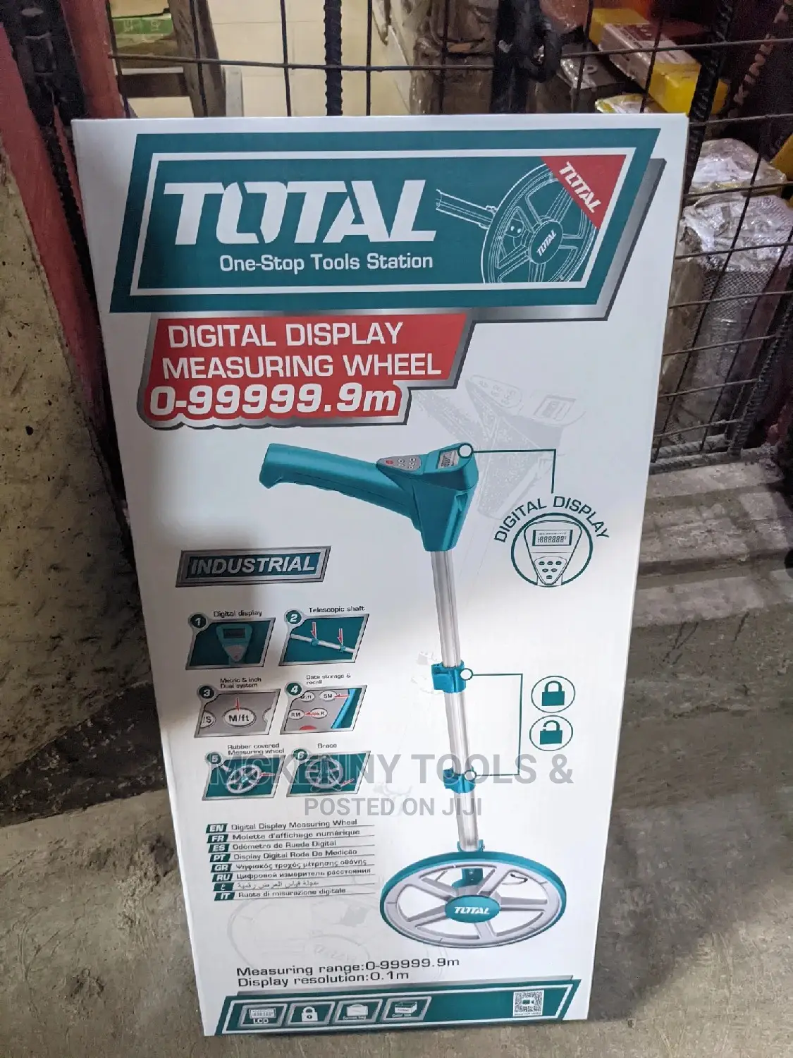 Total Digital Industrial Display Measuring Wheel 0_99999.9m