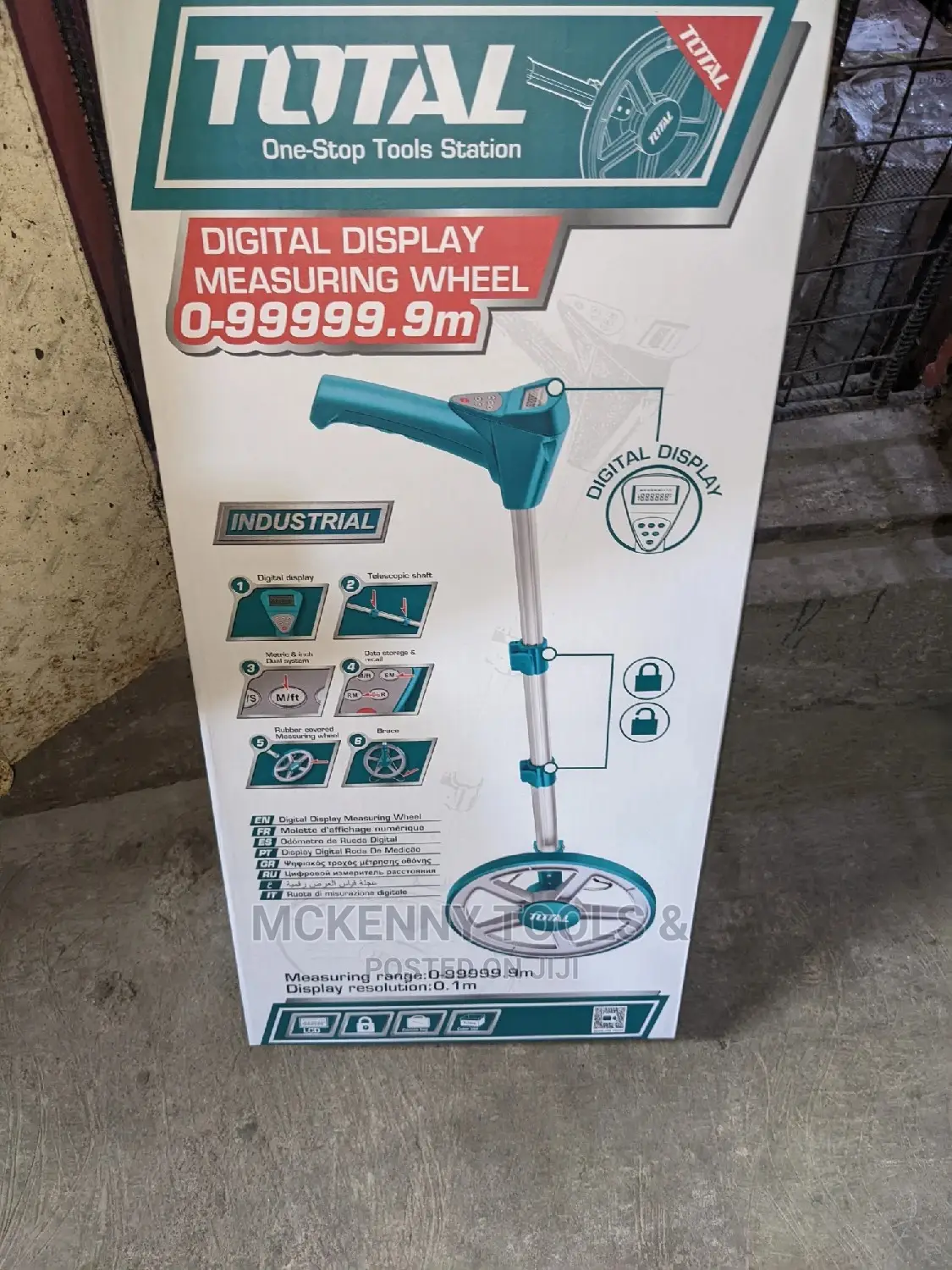 Total Digital Industrial Display Measuring Wheel 0_99999.9m