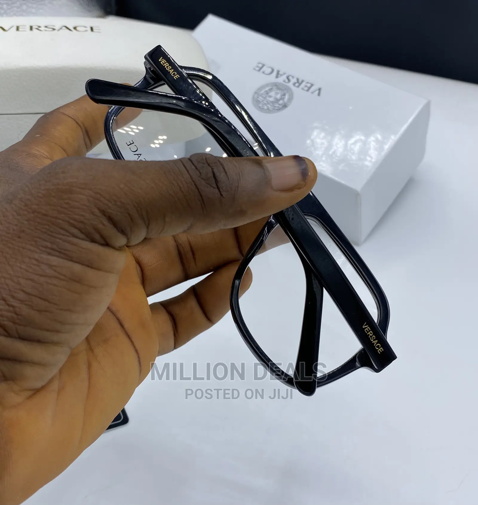 Luxury See Through Men’S Glasses