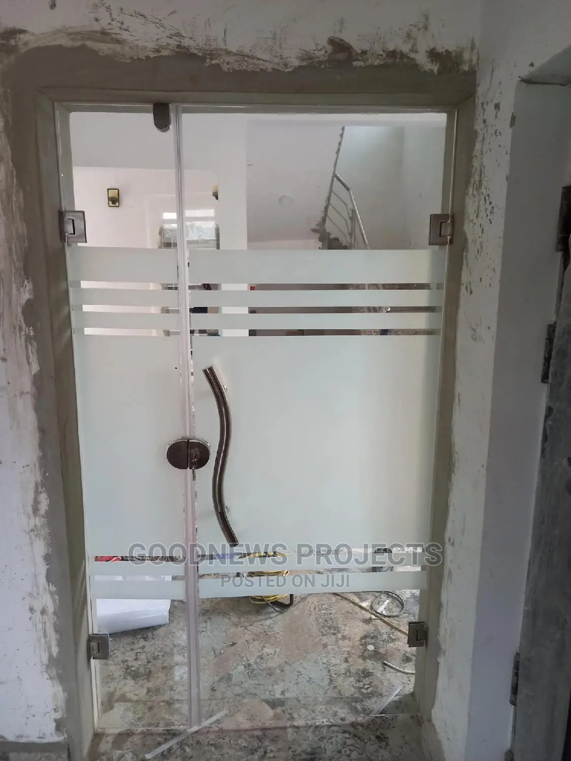 Ante Room Frosted Glass Door