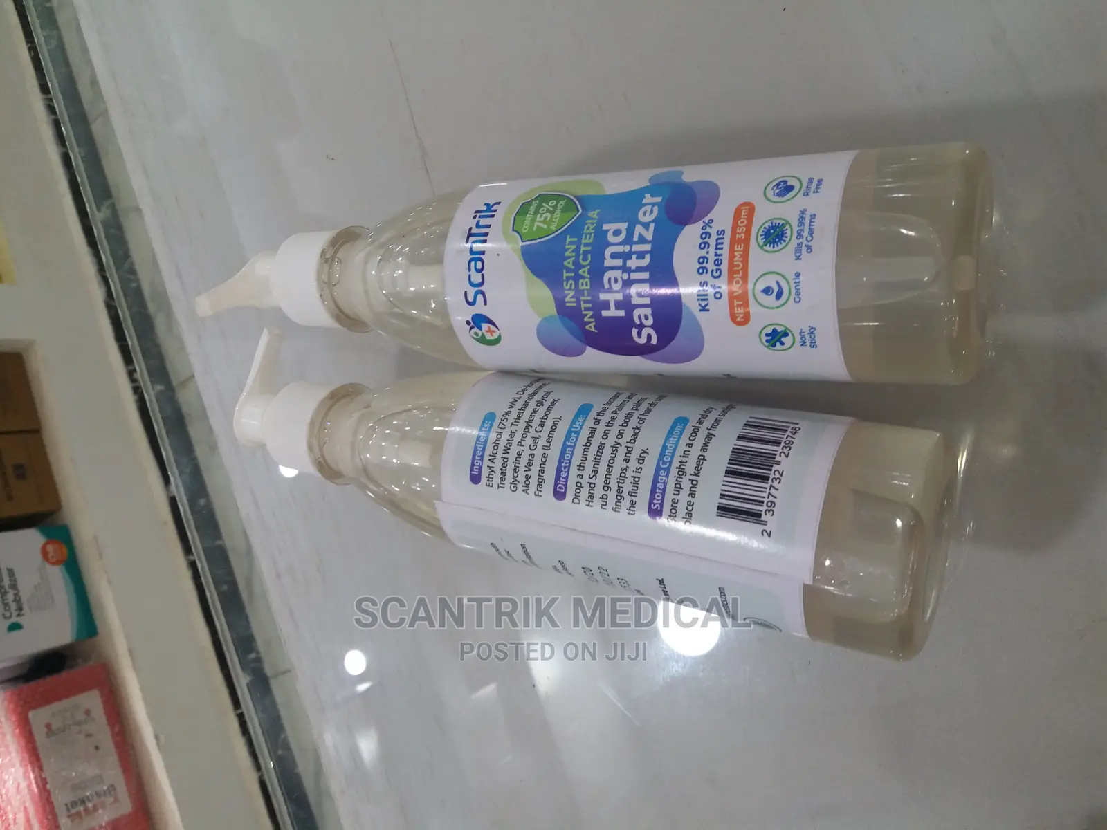 Anti-Bacterial Hand Sanitizer Kills 99.9% Germs for Home