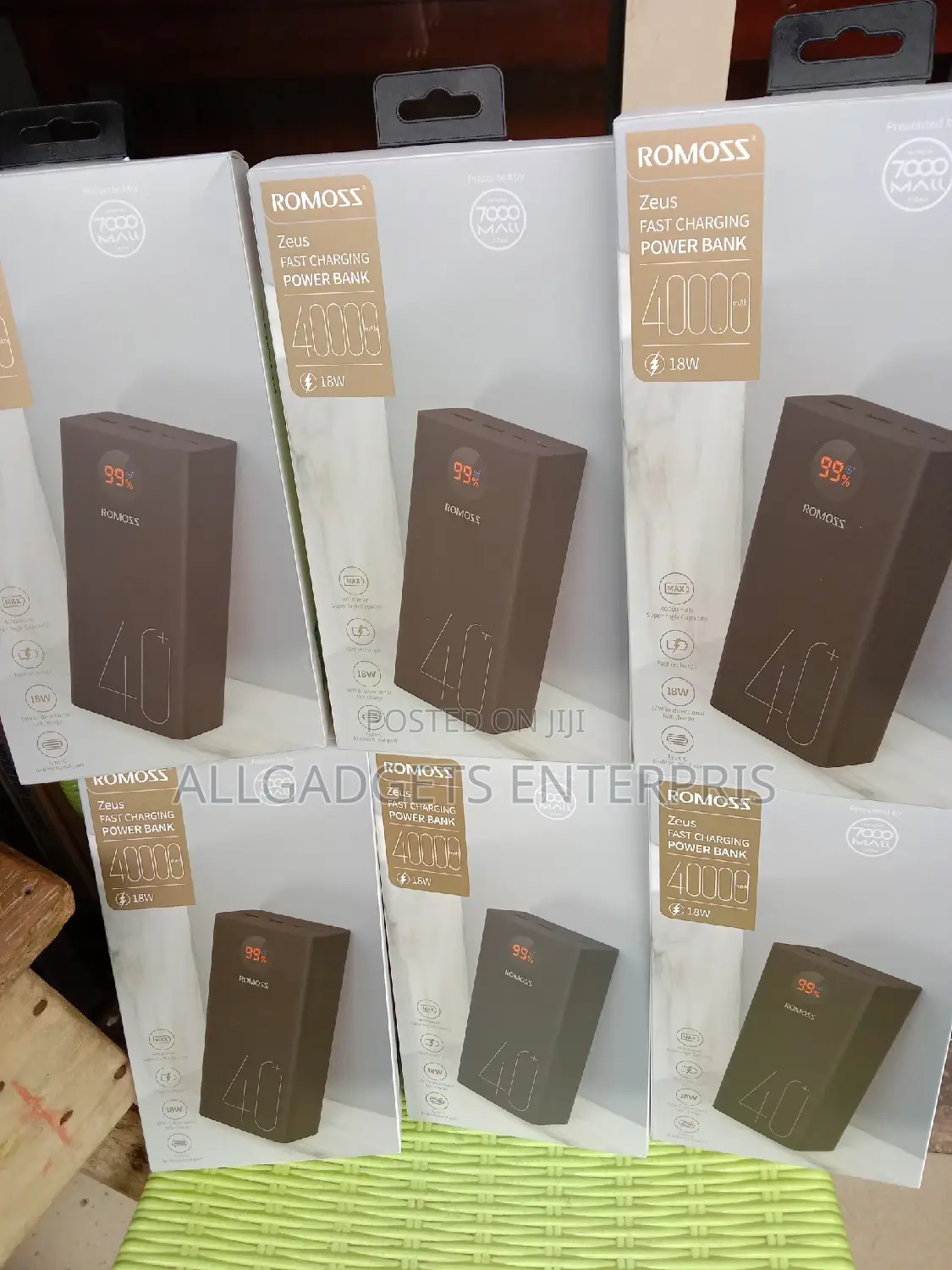 40000mah Fast Charging Romoss Power Bank
