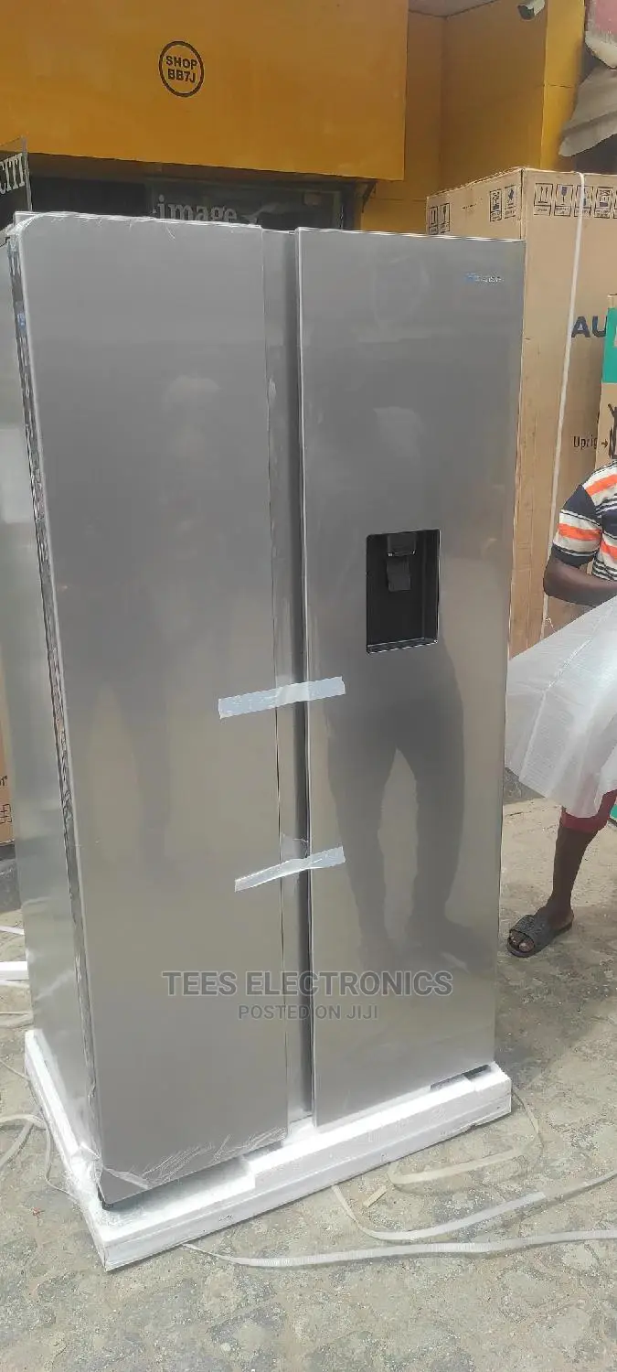Hisense 432l Refrigerator With Dispenser | Ref 56 Wc Black