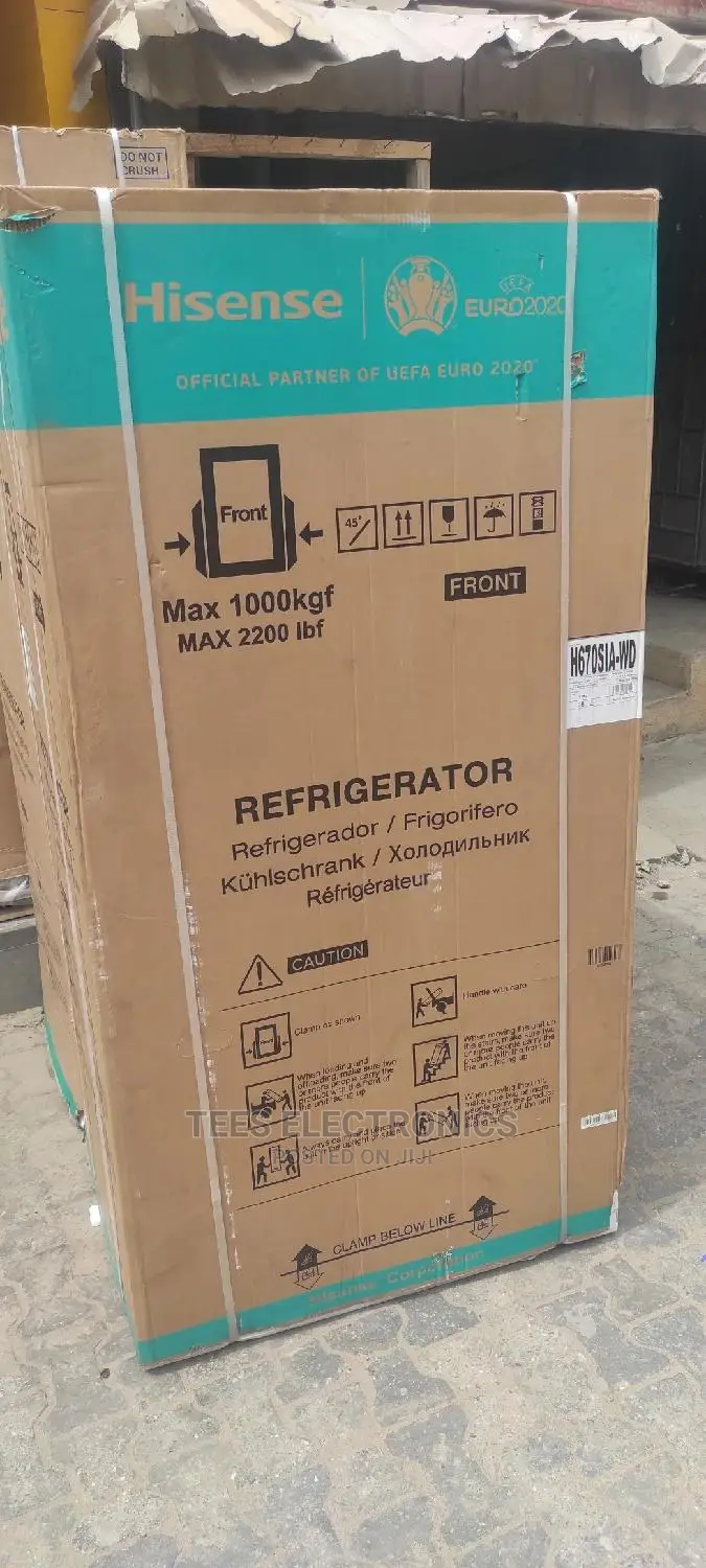 Hisense 432l Refrigerator With Dispenser | Ref 56 Wc Black