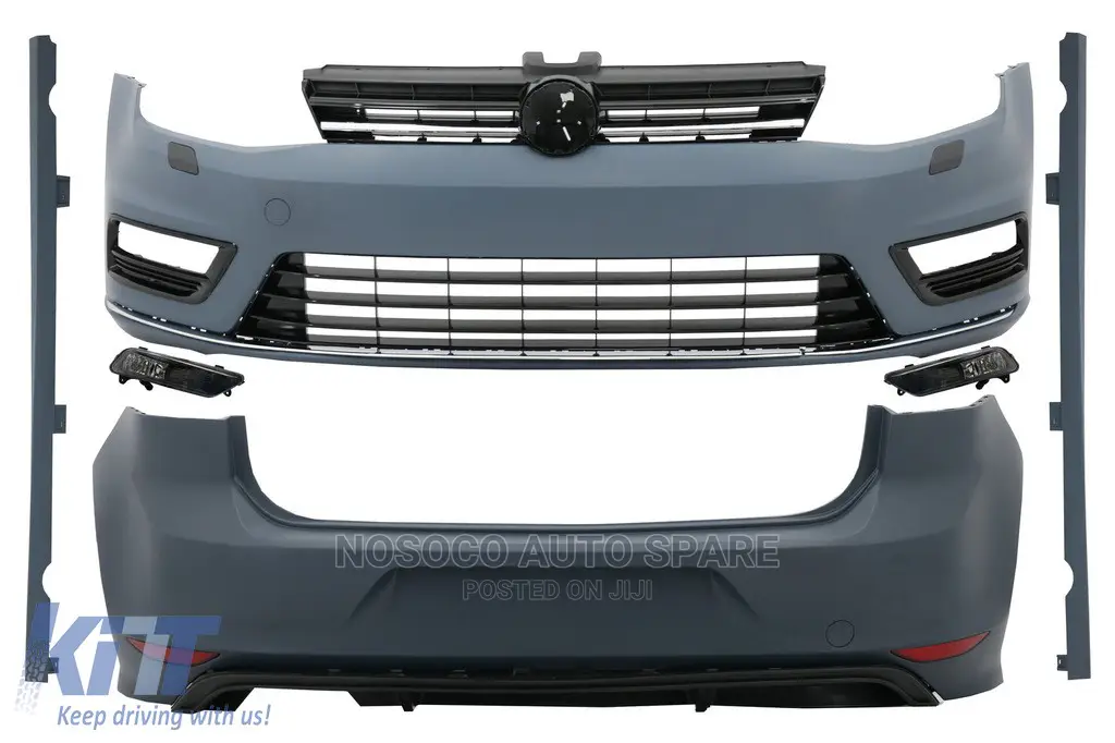Front Bumper and Full Light Golf 7 2015