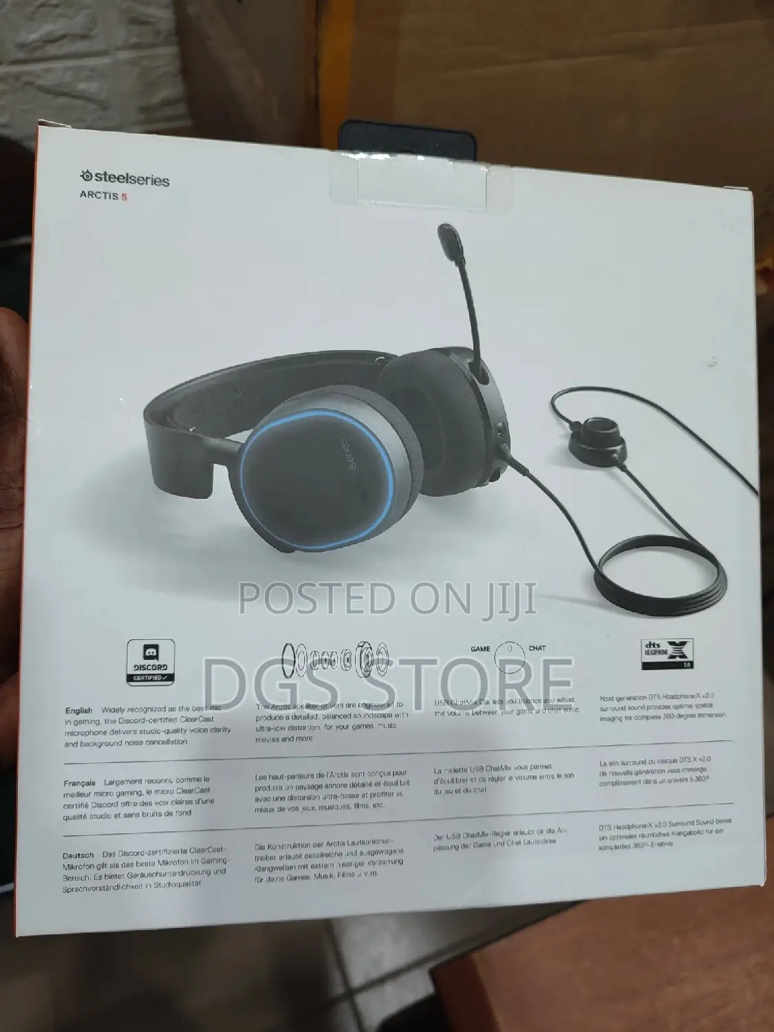 Steelseries Arctis 5 Wired Gaming Headset