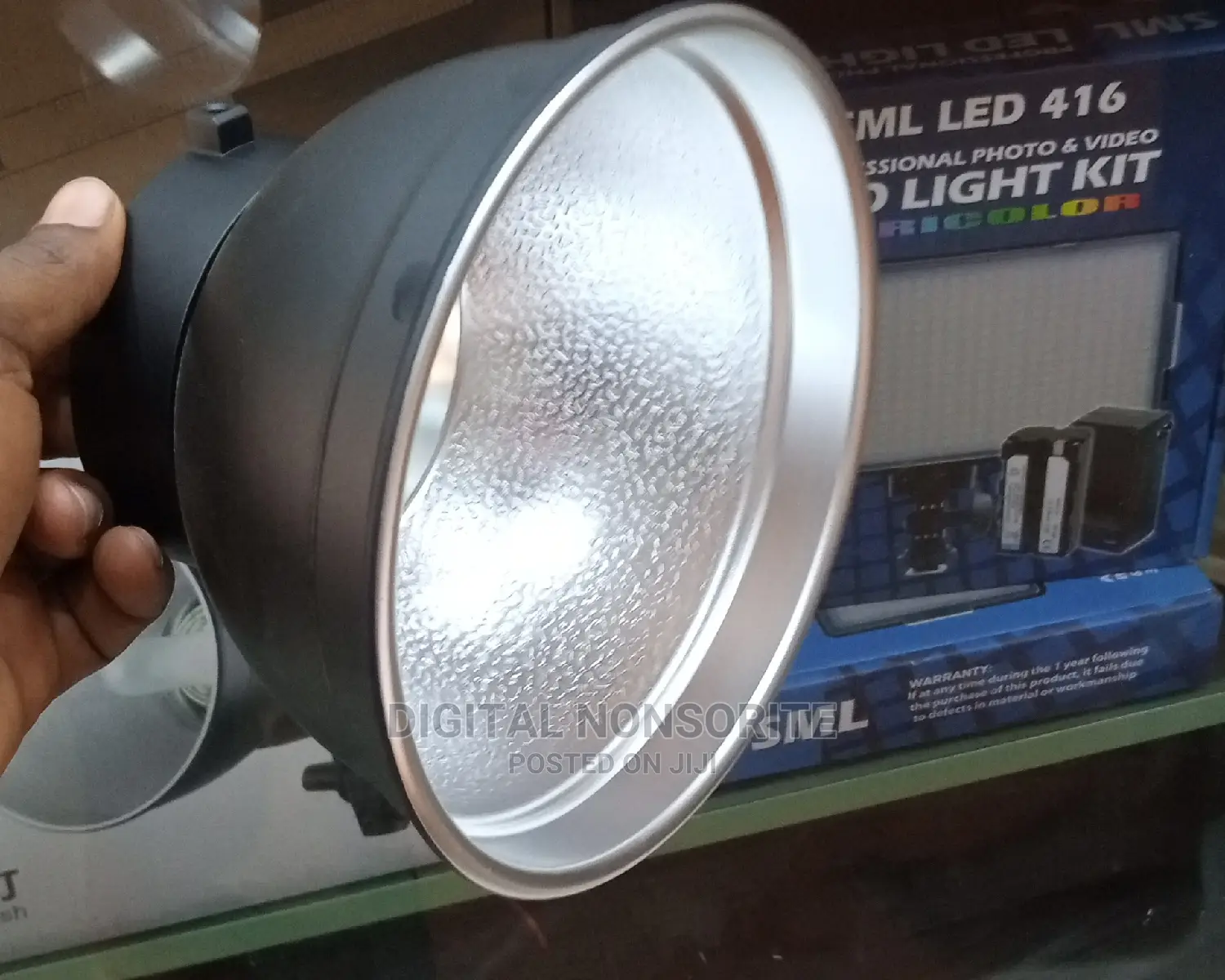 Cone Reflector for Studio Strobe