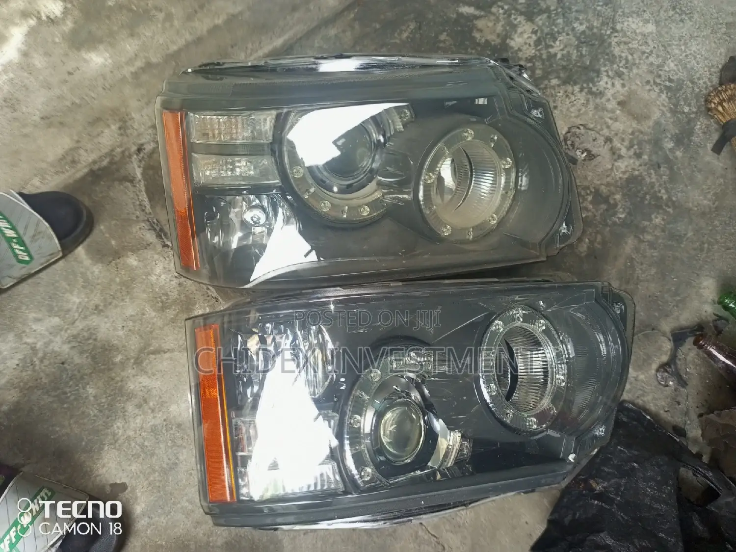 Head Light Range Rover Sport