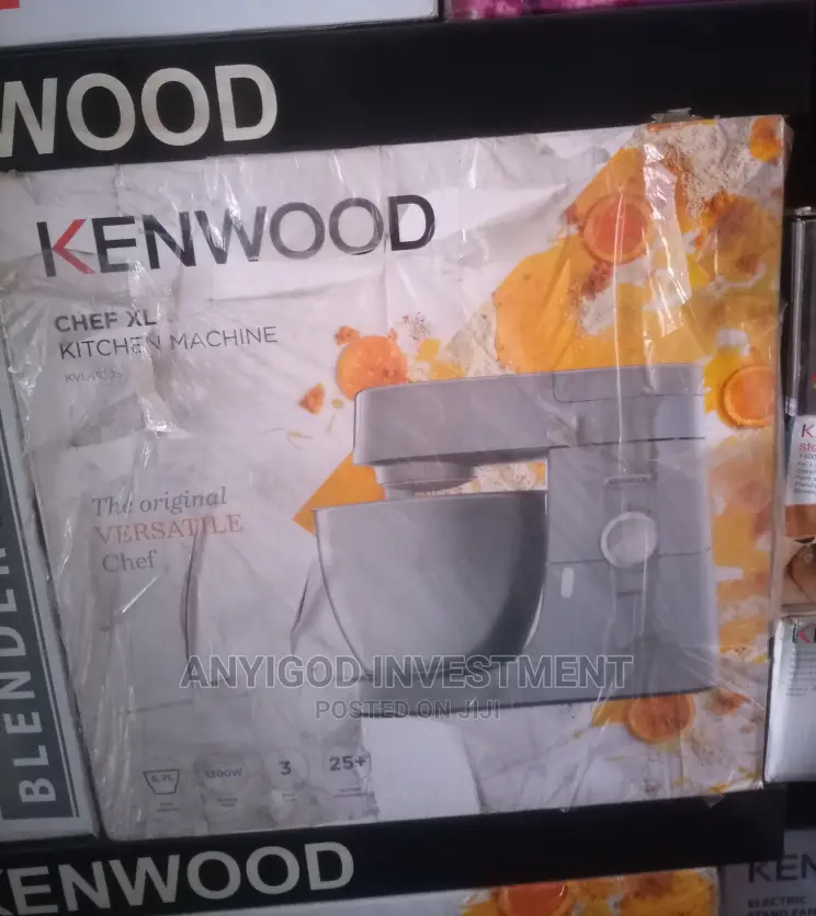 Kenwood Chef XL Kvl4100s Stand Mixer Silver Iron