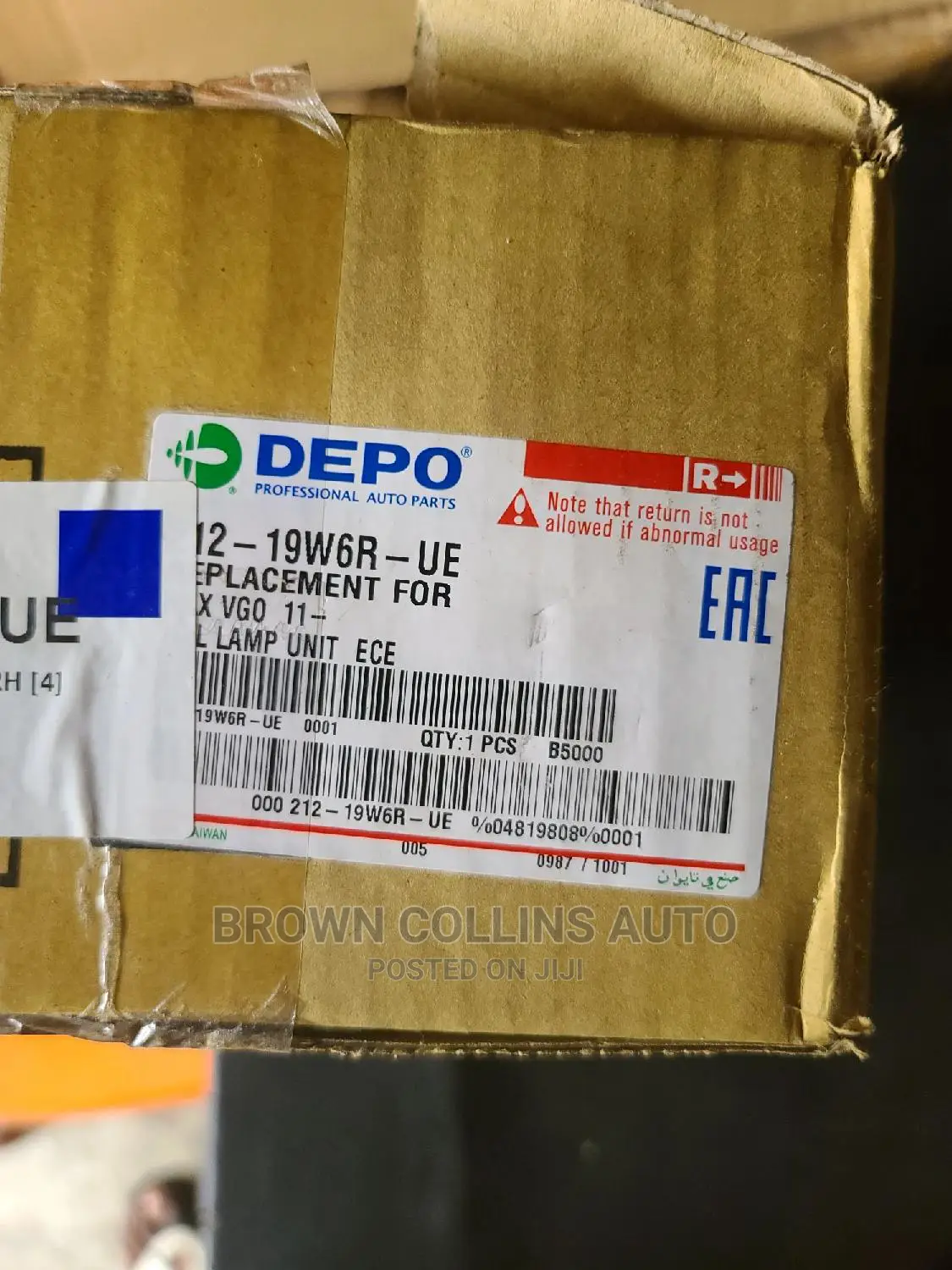 DEPO Rear Lights Toyota Hilux 2012-2014