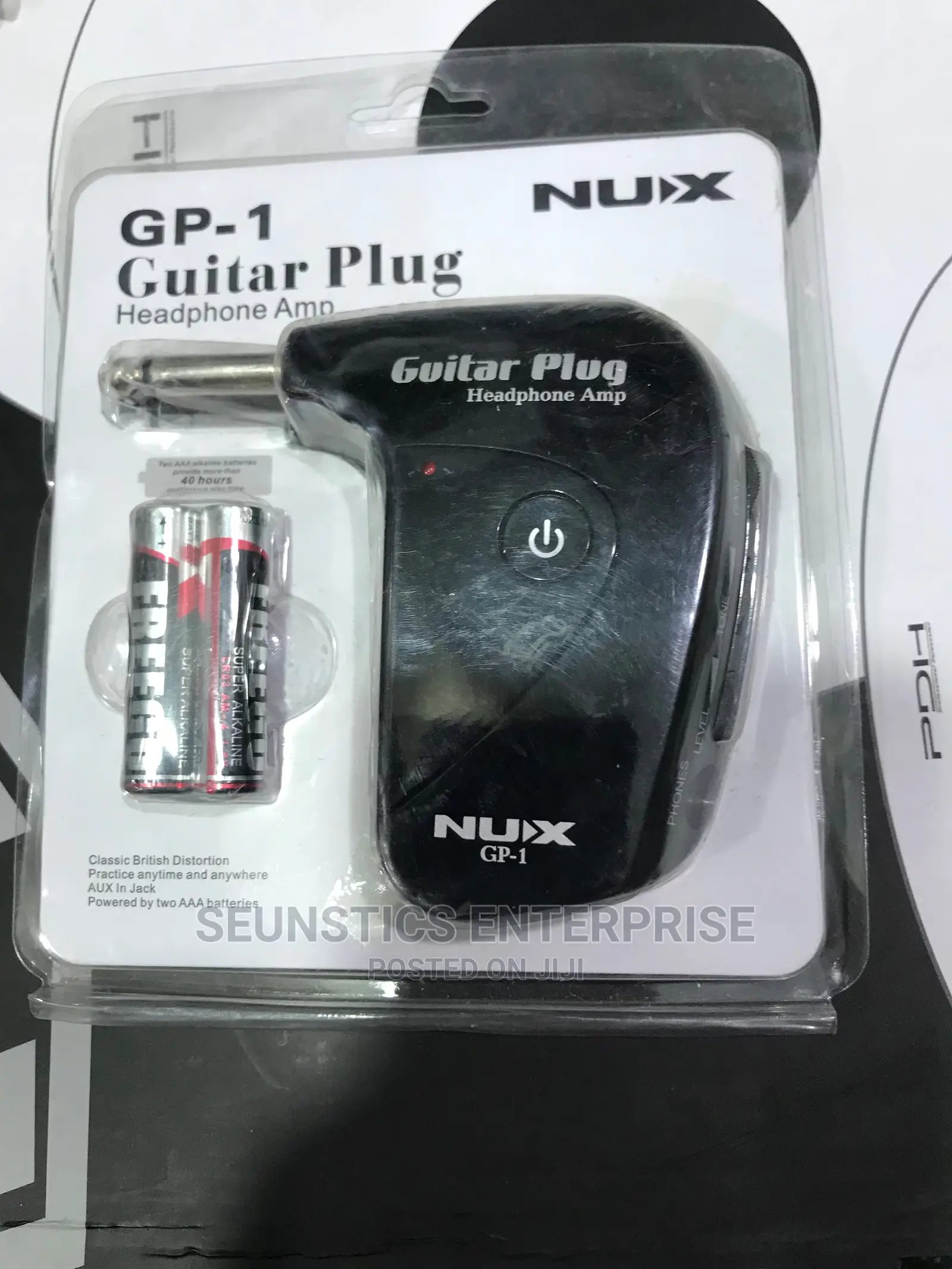 Guitar Plug Headphone Amplifier