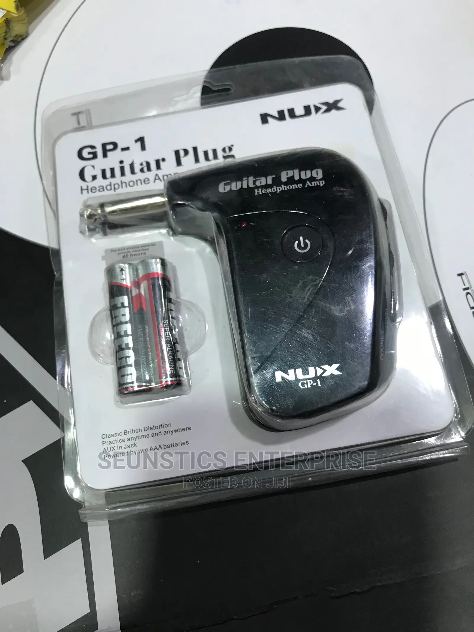 Guitar Plug Headphone Amplifier
