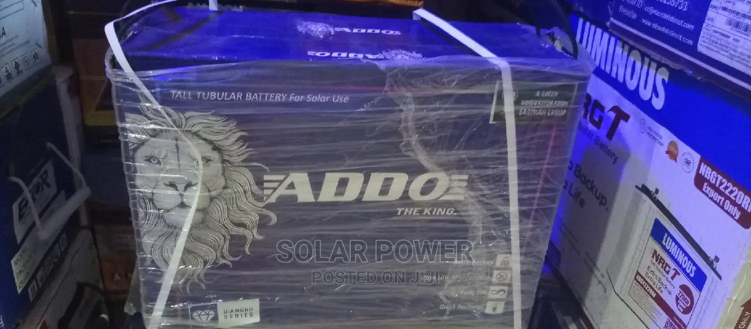 Addo Tubular Battery 12v220ah