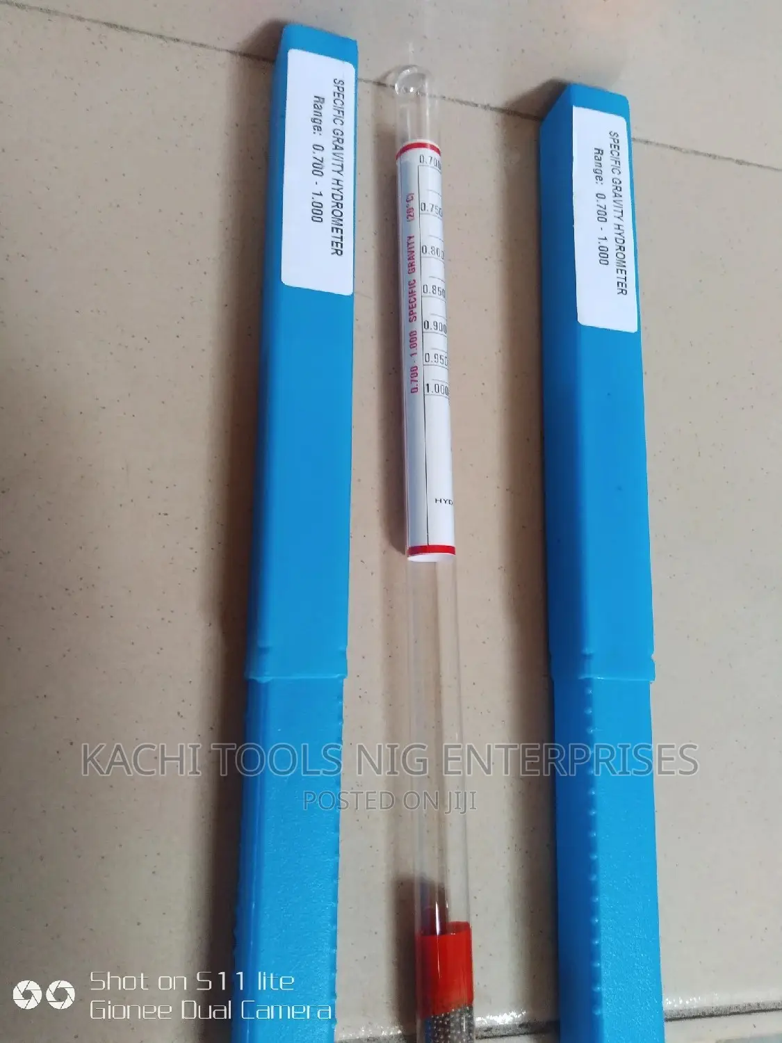 Black Oil Hydrometer Gauge 700- 1000
