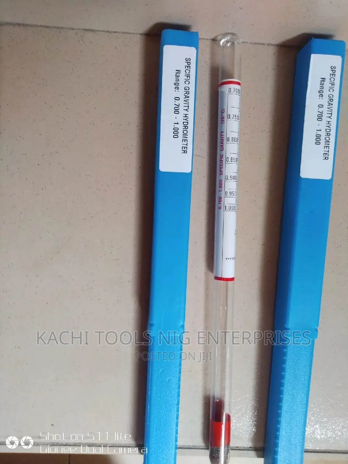 Black Oil Hydrometer Gauge 700- 1000