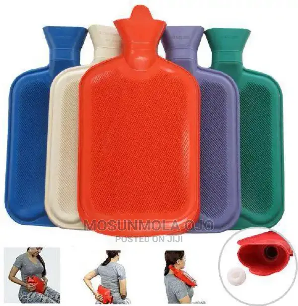 Reusable Hot Water Bottle/Bag for Pain Relief Heat Therapy