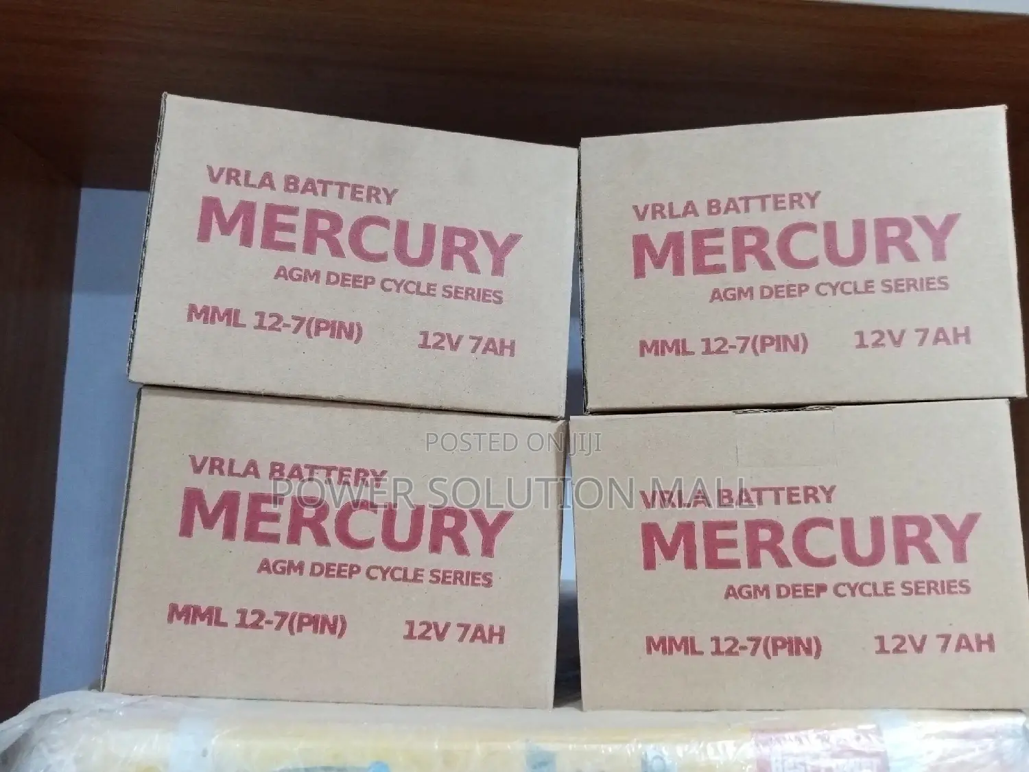 12v 7ah Merury Battery