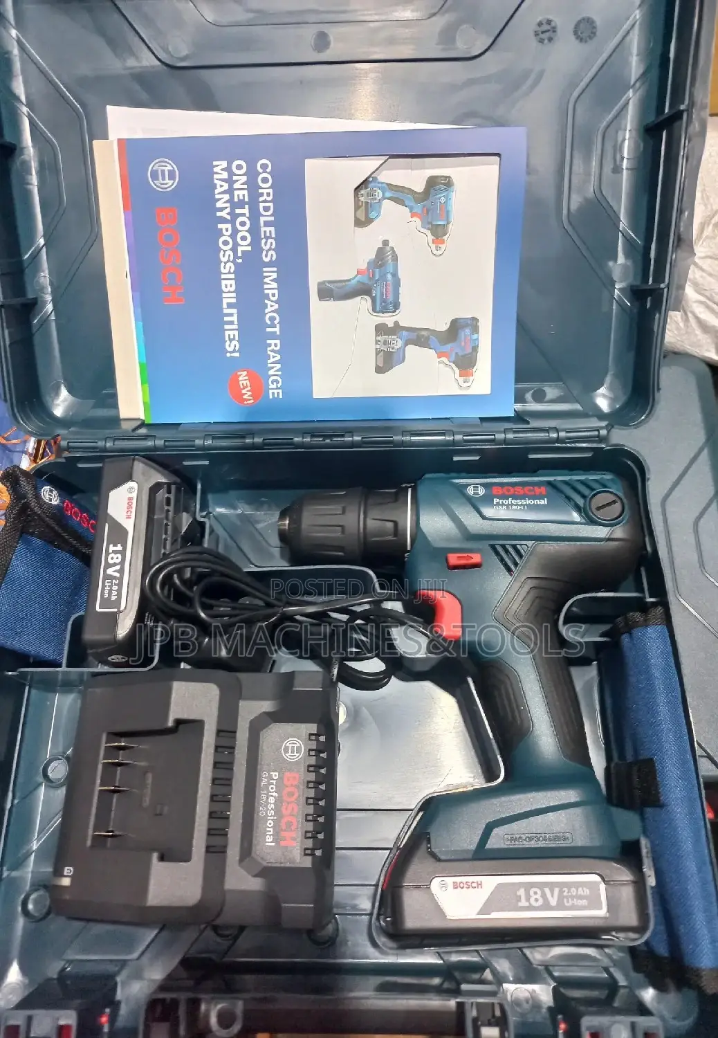 GSR 180-Li Cordless Drill Bosch
