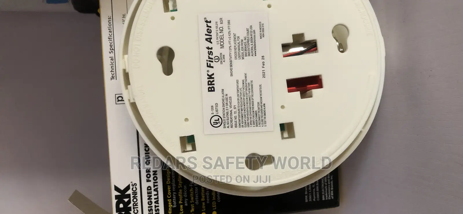 Battery Operated Smoke Alarm