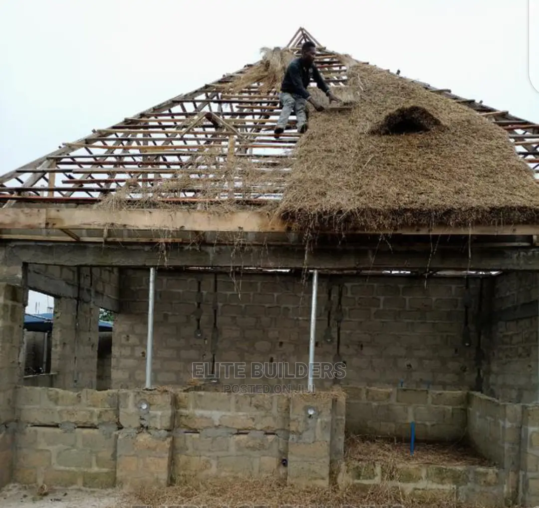 Premium Gazebo Hut With Brick Walls