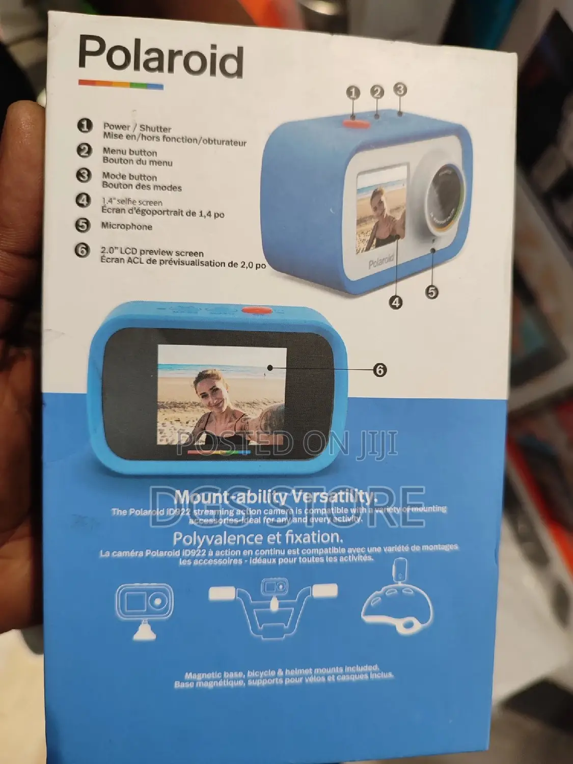 Polaroid Id922 Streaming Action Camera