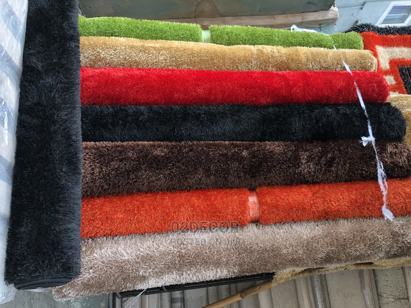Plain Shaggy Center Rugs (Available 4/6 and 5/7)