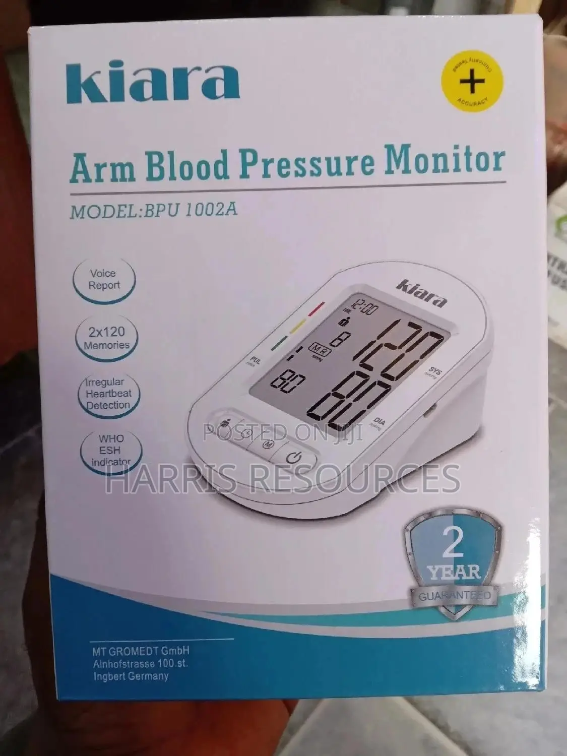 Blood Pressure Monitor -Made in Germany