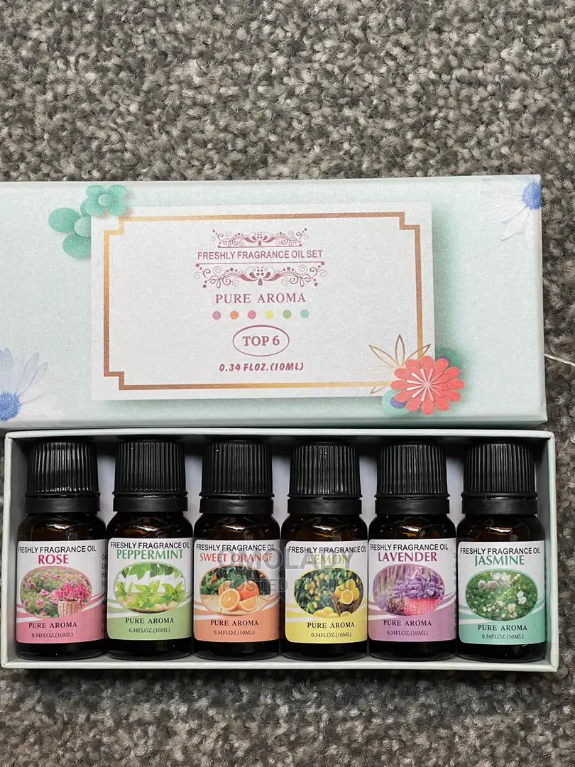 6pc10ml Essential Oil Natural Plant Pure Aroma Fragrance Oil