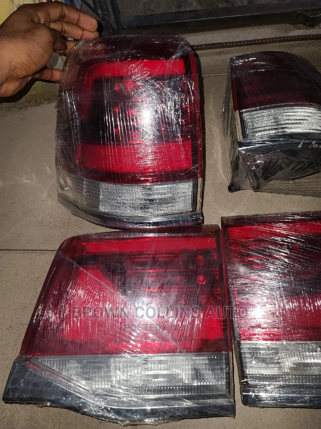 Rear Lights Toyota Landcruiser 2017-2020 Original Toyota