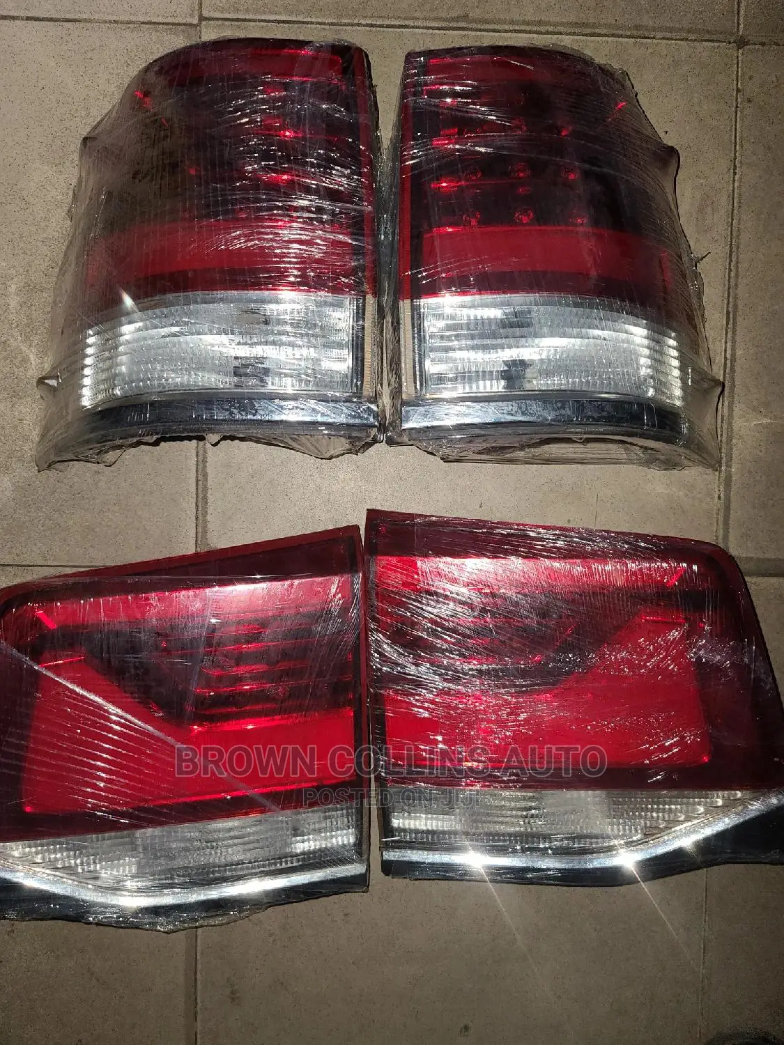 Rear Lights Toyota Landcruiser 2017-2020 Original