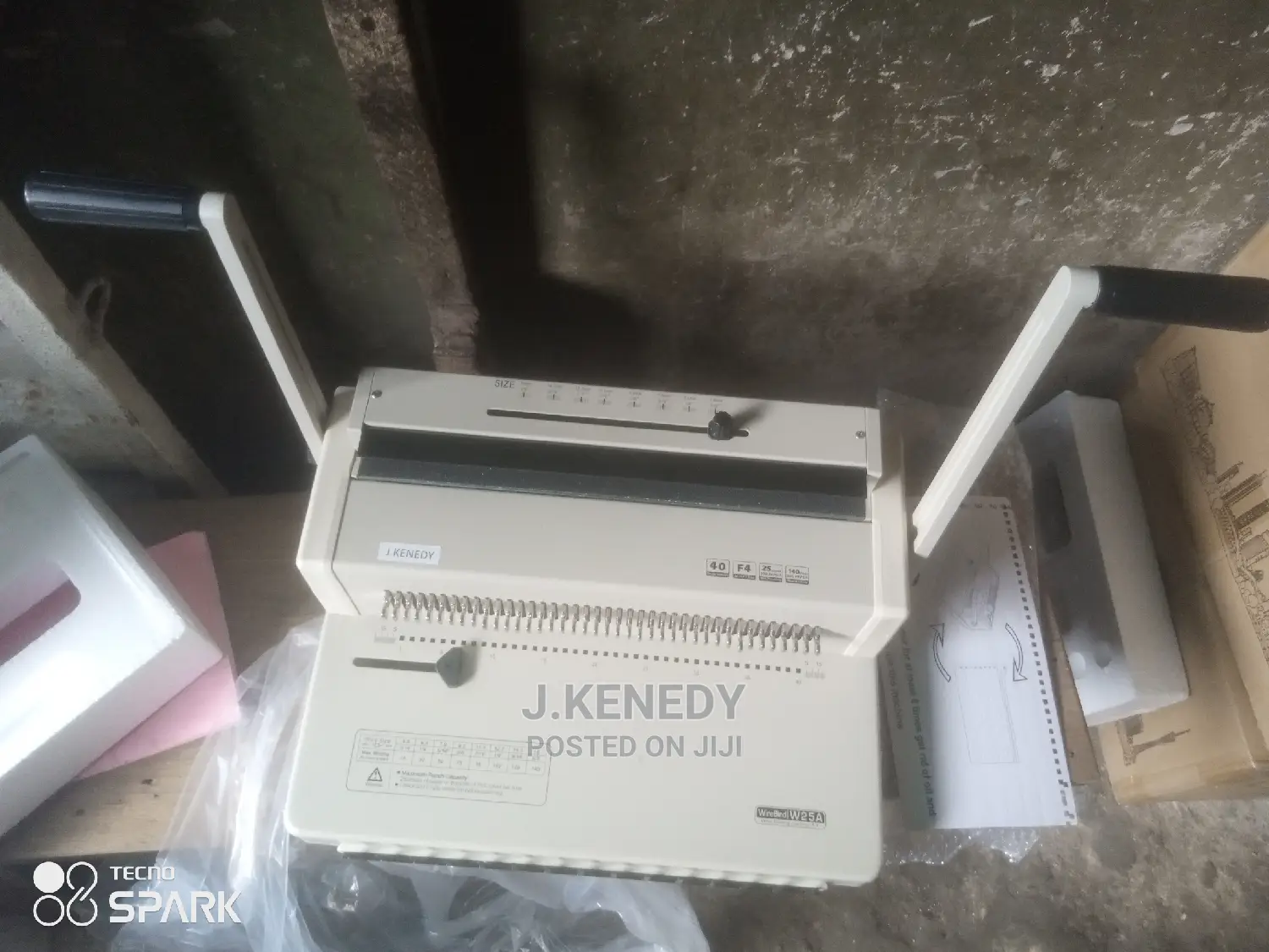 W25A Jotter Bindings Machine Heavy Duty