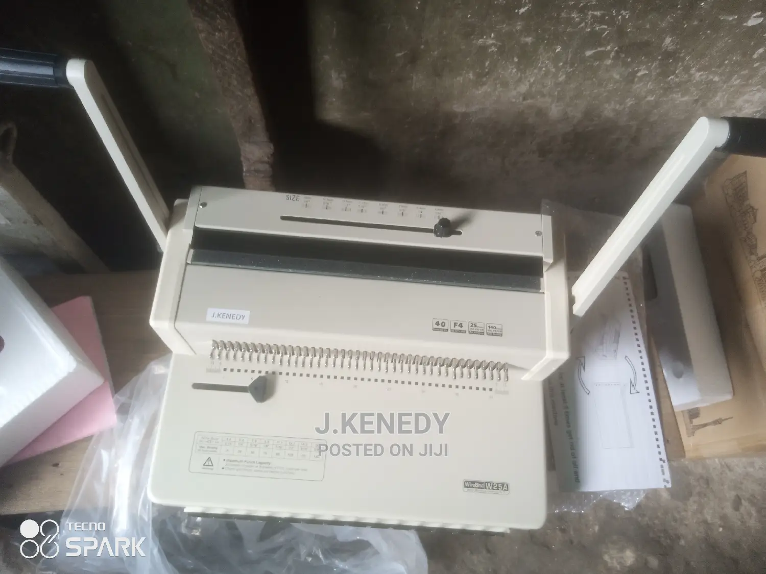 W25A Jotter Bindings Machine Heavy Duty