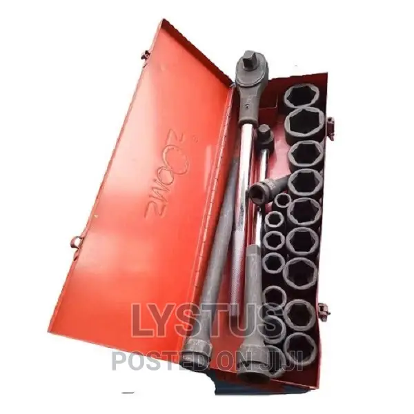 3/4′′-1 5/16′′ X 3/4” Drive Black Impact Socket Set 21 P