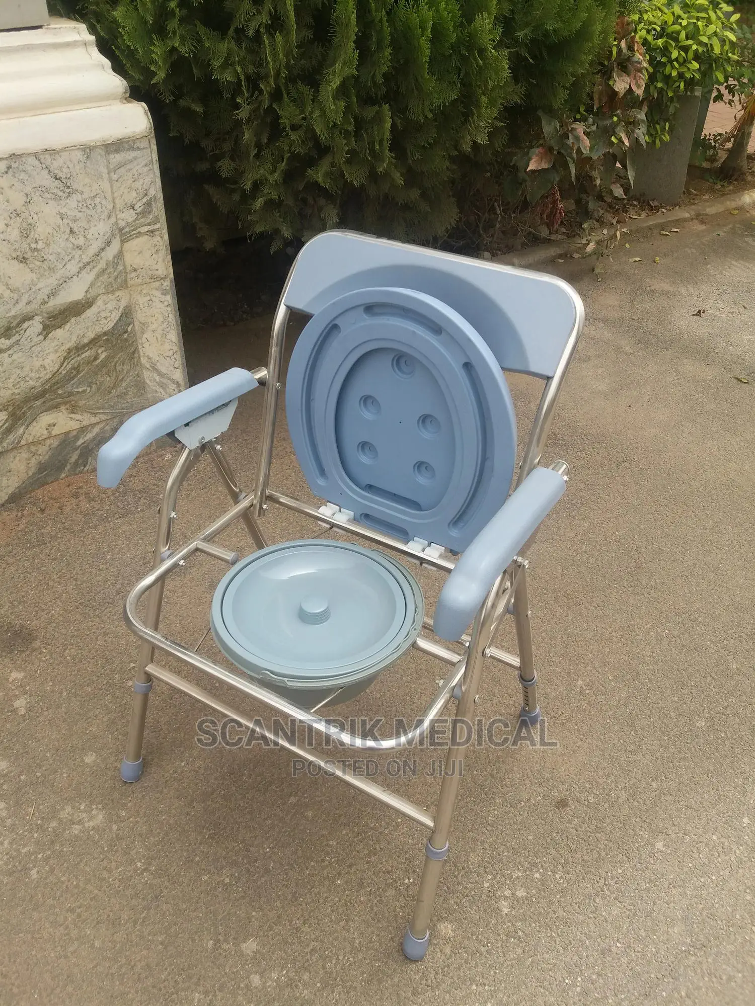 Commode Seat and Arms,Pregnant Women Mobile Toilet