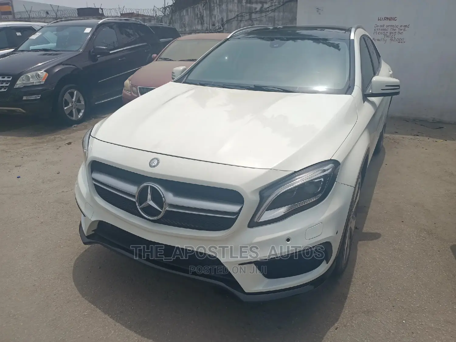 Mercedes-Benz GLA 250 2015 White