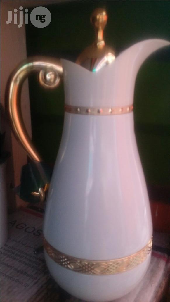 Golden Water Vaccum Flask.