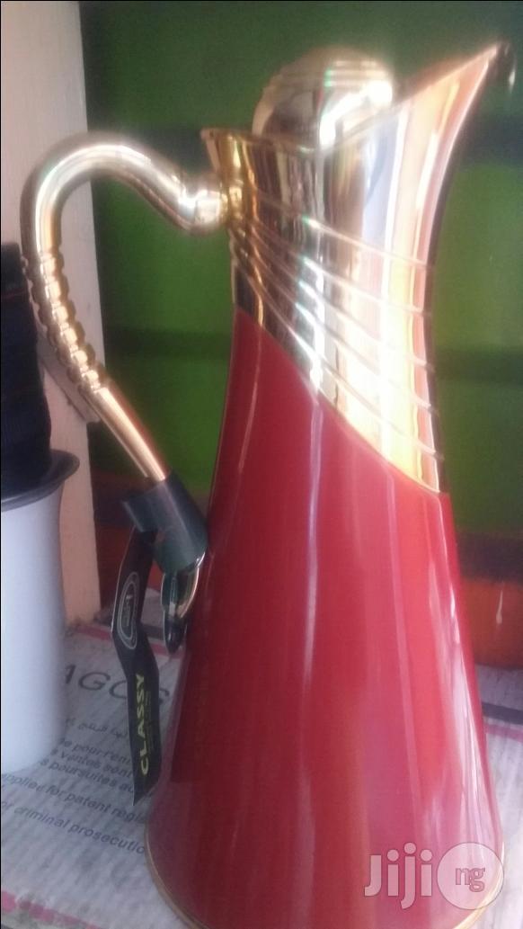 Golden Water Vaccum Flask.