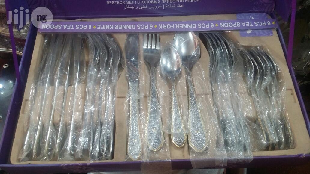 Arshia 24pcs Cultlery Set (German Product 18/0)